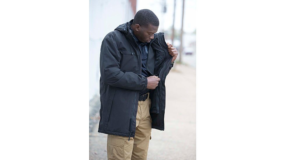 Propper 3-in-1 Hardshell Parka - Men's, Black, 3XL, Regular, F5436750013XL2