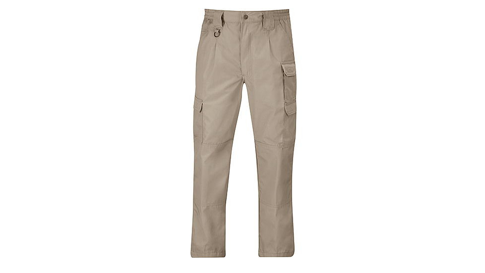 Propper Men's Tactical Trousers, 65/35 Poly/Cotton Canvas, 28x37, Khaki