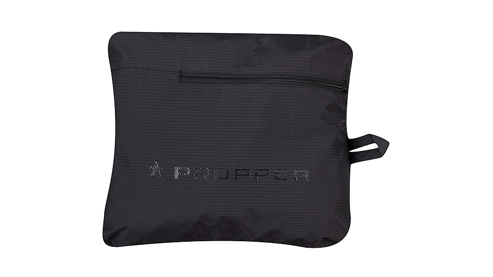 PROPPER Packable Waterproof Jacket, Black, L F54053F001L2