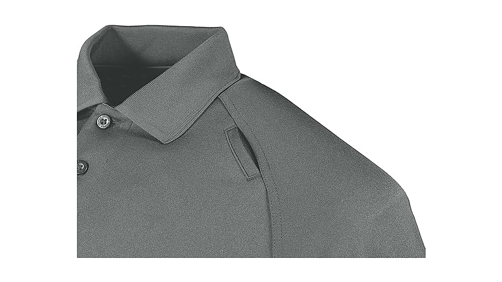 Propper Raglan Long Sleeve Utility Polo - Mens, Grey, XL, F531301020XL