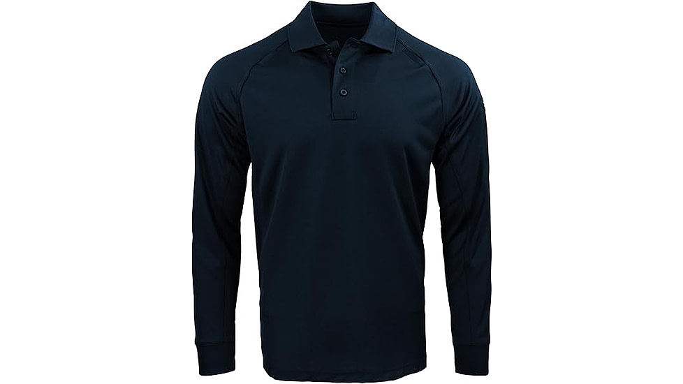 Propper Raglan Long Sleeve Utility Polo - Mens, LAPD Navy, XL, F531301450XL