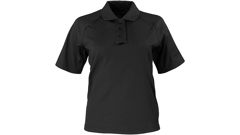 Propper Raglan Utility Short Sleeve Polo - Womens, Black, 4XL, F5309010014XL