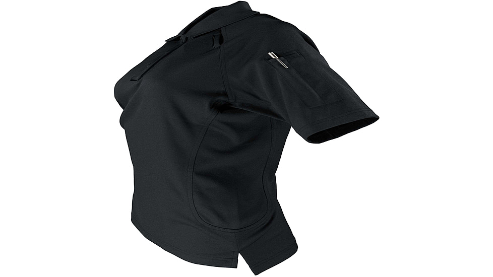 Propper Raglan Utility Short Sleeve Polo - Womens, Charcoal, XL, F530901015XL