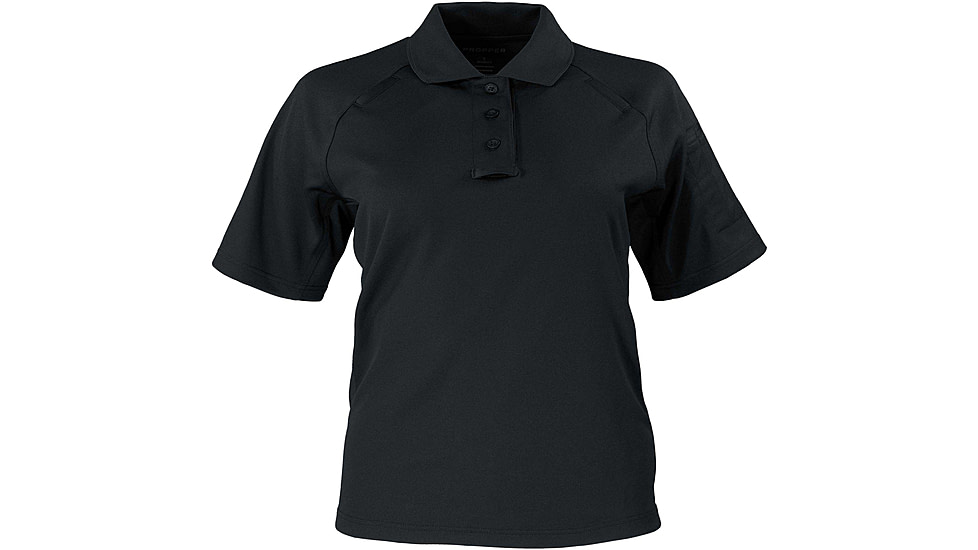 Propper Raglan Utility Short Sleeve Polo - Womens, Charcoal, XL, F530901015XL