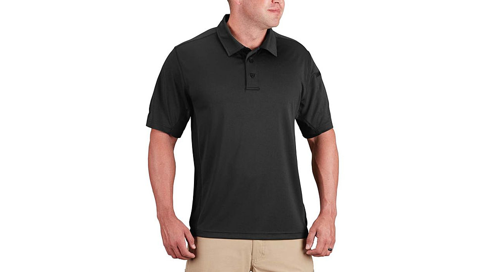 Propper Summerweight Polo - Mens, Black, Large, F58045R001L