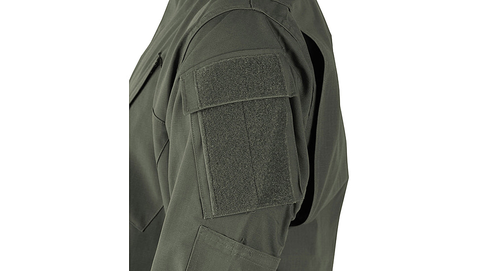 Propper TAC U Coat, 65/35 Poly/Cotton Battle Rip, Size Large-Long, Olive Green