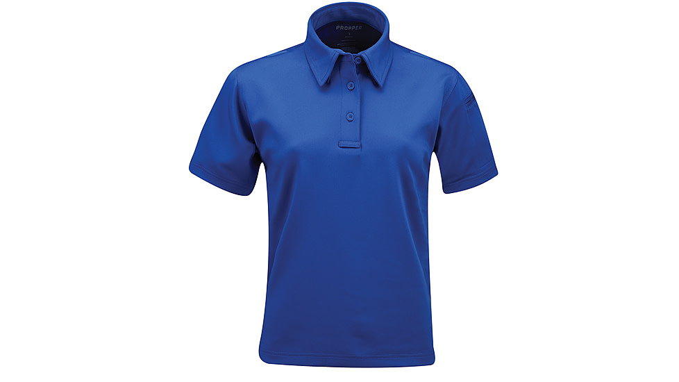 Propper Womens I.C.E. Performance Polo Short Sleeve Shirt, Cobalt