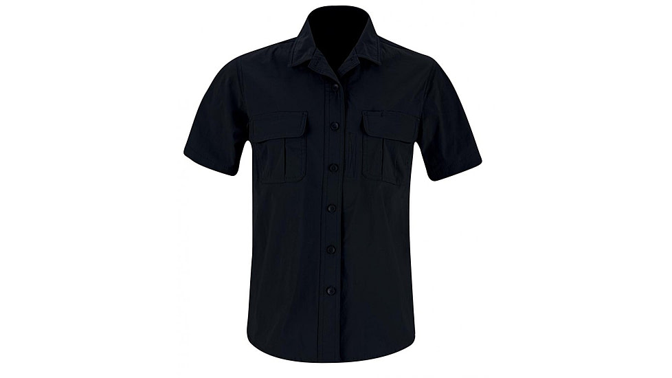 Propper Womens Summerweight Tactical Shirt-Short Sleeve, LAPD Navy, XXL, F53763C450XXL