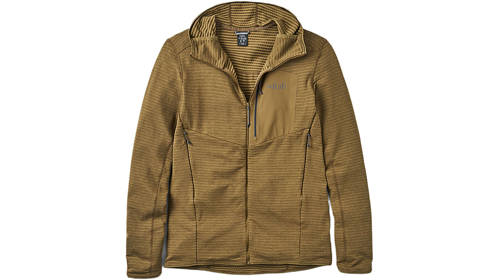 Rab Ascendor Light Hoody - Mens, Oak, Medium, QFG-58-OAK-MED