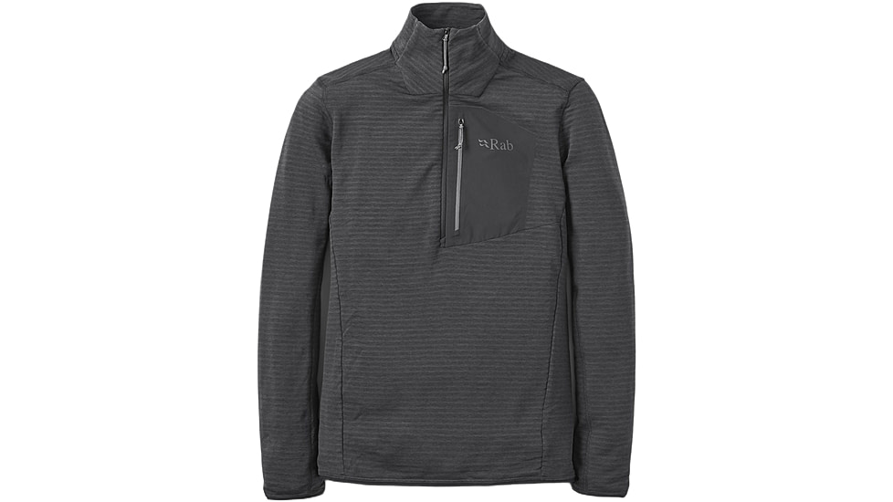 Rab Ascendor Light Pull-On Jacket - Mens, Black, Large, QFG-60-BLK-LRG