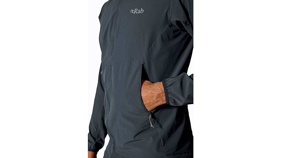 Rab Borealis Hoody - Mens, Beluga, Large, QWS-76-BEL-LRG
