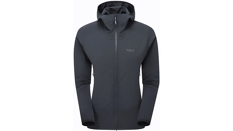 Rab Borealis Hoody - Womens, Beluga, 8/Extra Small, QWS-77-BEL-08