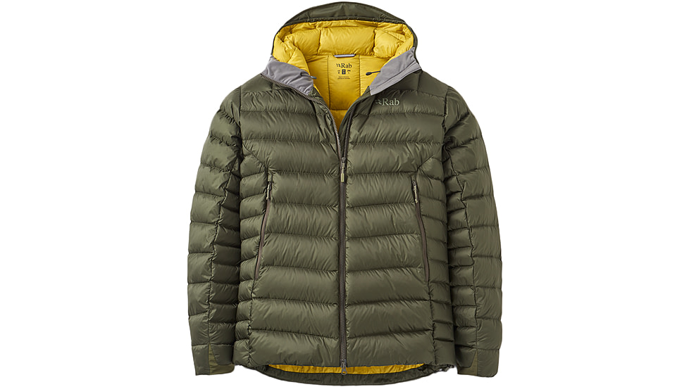 Rab Electron Pro Hoody - Men's, Army, Large, QDB-81-ARM-LRG