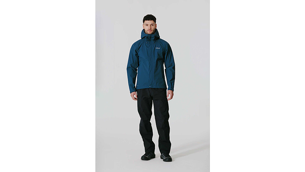 Rab Firewall Pants - Mens, Black, Large, Regular, QWI-34-BLK-LRG-RG