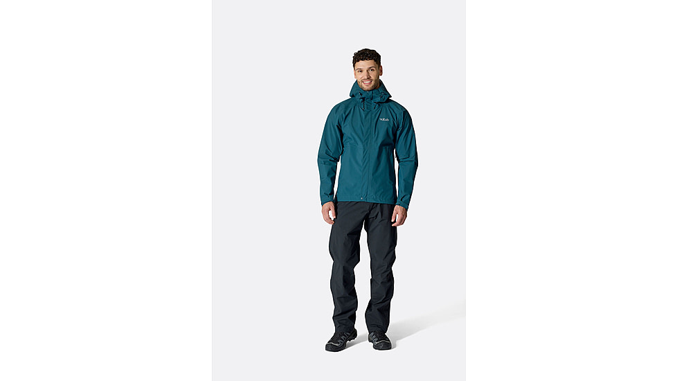Rab Firewall Pants - Mens, Black, Large, Regular, QWI-34-BLK-LRG-RG