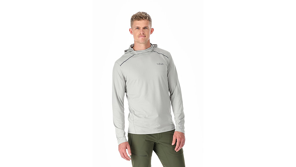Rab Force Hoody - Mens, Dark Pewter, Small, QBL-09-DPW-SML