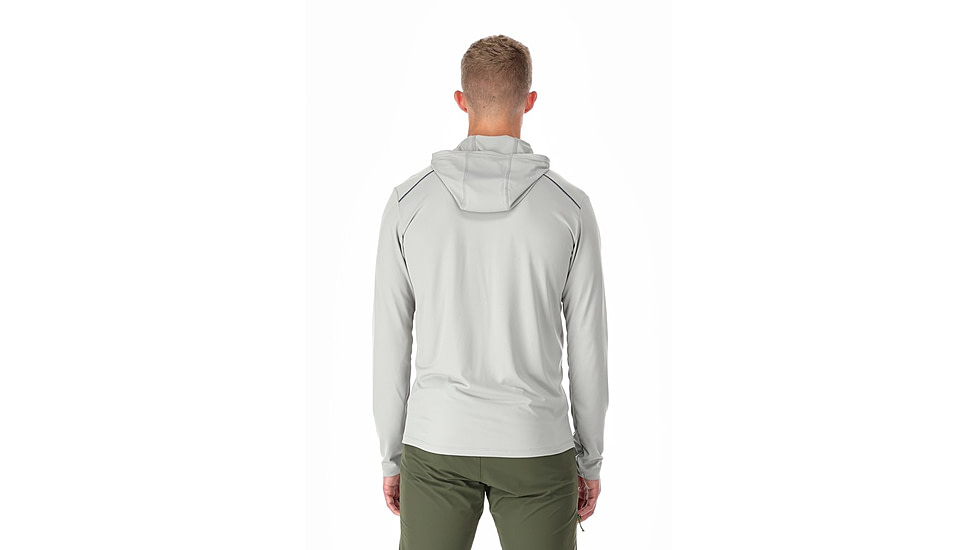 Rab Force Hoody - Mens, Dark Pewter, Small, QBL-09-DPW-SML