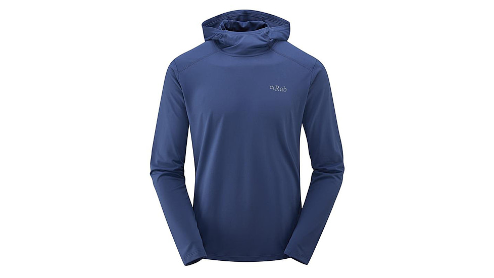 Rab Force Hoody - Mens, Nightfall Blue, Small, QBL-09-NFB-SML