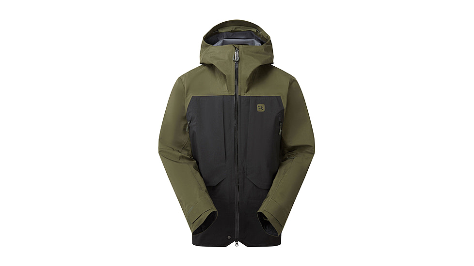 Rab Khroma Converge Jacket - Mens, Army/Black, Large, QFG-27-ABK-LRG
