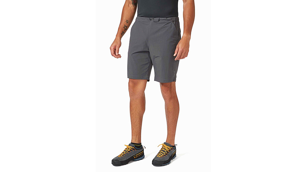 Rab Momentum Shorts - Mens, Graphene, 30, QFV-29-GRH-30-09