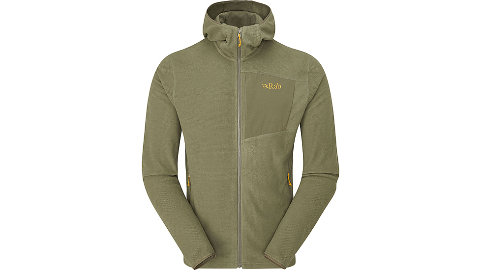 Rab Tecton Hoody - Mens, Light Khaki, Extra Large, QFG-01-LKH-XLG