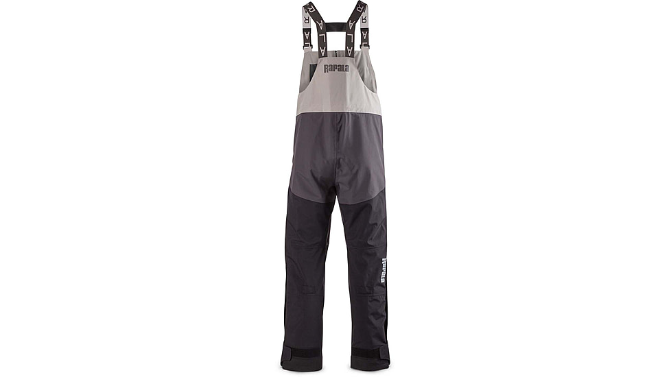 Rapala Rain Pro Bib, Grey Black, 3XL, RR1PB-3XL