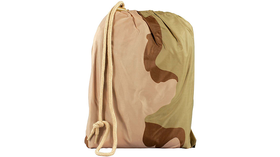 Red Rock Outdoor Gear G.I. Style Ripstop Nylon Poncho, Desert, 1001DST