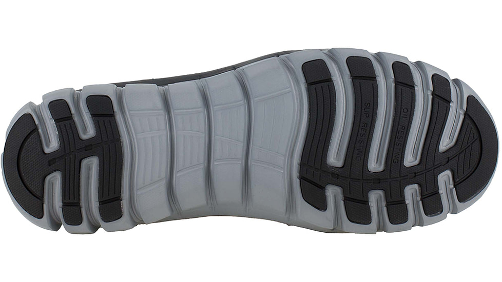 Reebok Mens Sublite Cushion Work Athletic Oxford Shoes, Black, 12, RB4041-BLACK-12-MENS-M