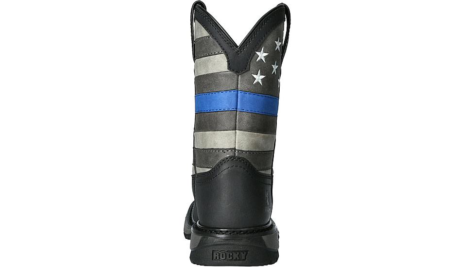 Rocky Boots Blue Line Big Kid Western Boot - RKD0081YBB35M