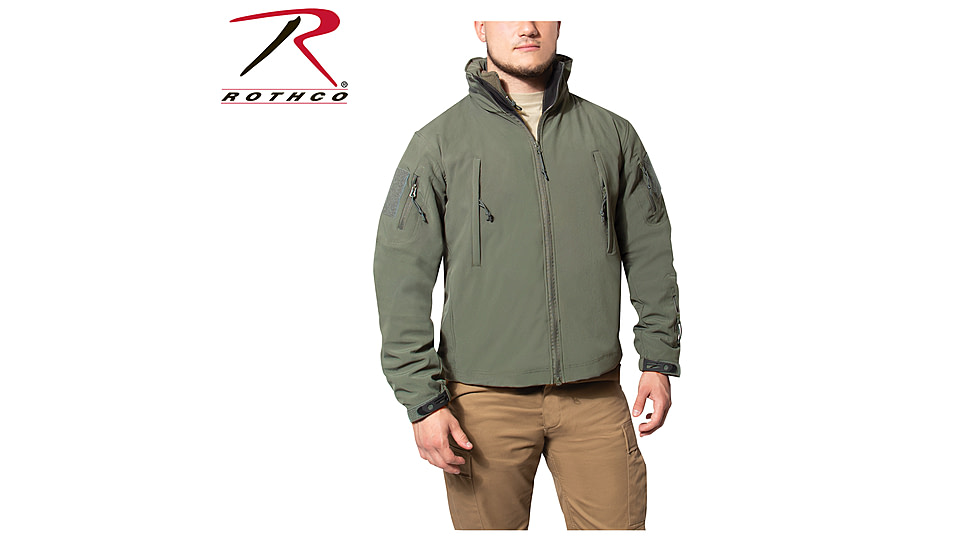 Rothco 3-in-1 Spec Ops Soft Shell Jacket, Olive Drab, 2XL, 38560-OliveDrab-2XL