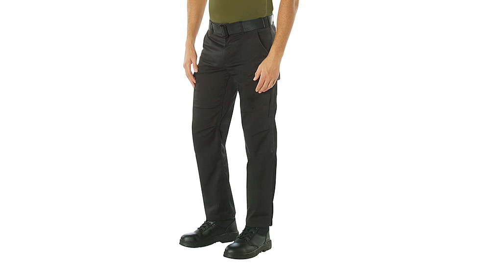Rothco Active Flex BDU Cargo Pants - Mens, Black, 32 Waist, 34 Inseam, 62075-Black-32Wx34L