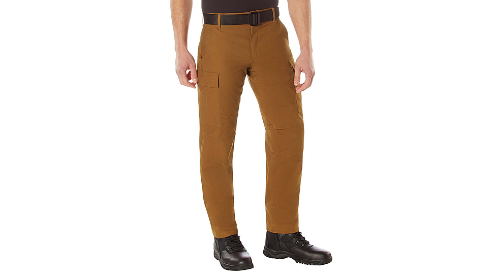Rothco Active Flex Canvas Work Pant - Men's, Work Brown, 30Wx30L, 62081-WorkBrown-30Wx30L