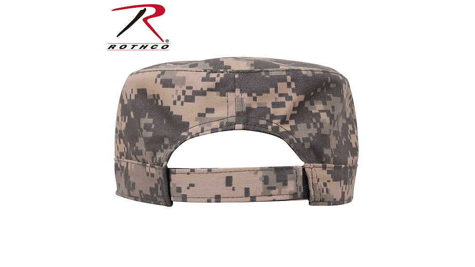 Rothco Adjustable Camo Fatigue Cap, Woodland Camo, 4540-WoodlandCamo
