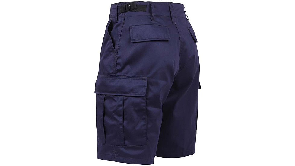 Rothco BDU Shorts, Navy Blue, Large, 65209-NavyBlue-L