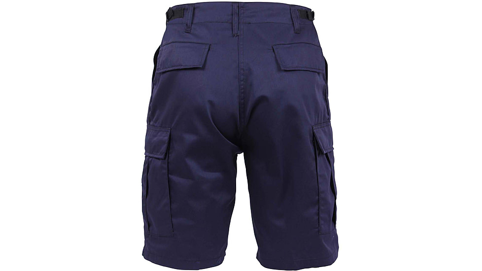 Rothco BDU Shorts, Navy Blue, Large, 65209-NavyBlue-L