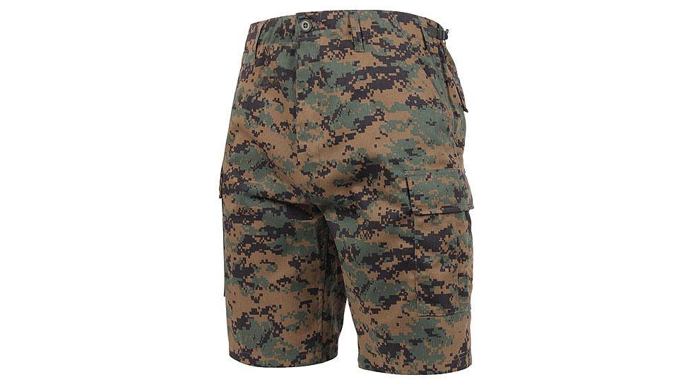 Rothco Camo BDU Shorts, Tiger Stripe Camo, Small, 7085-TigerStripeCamo-S