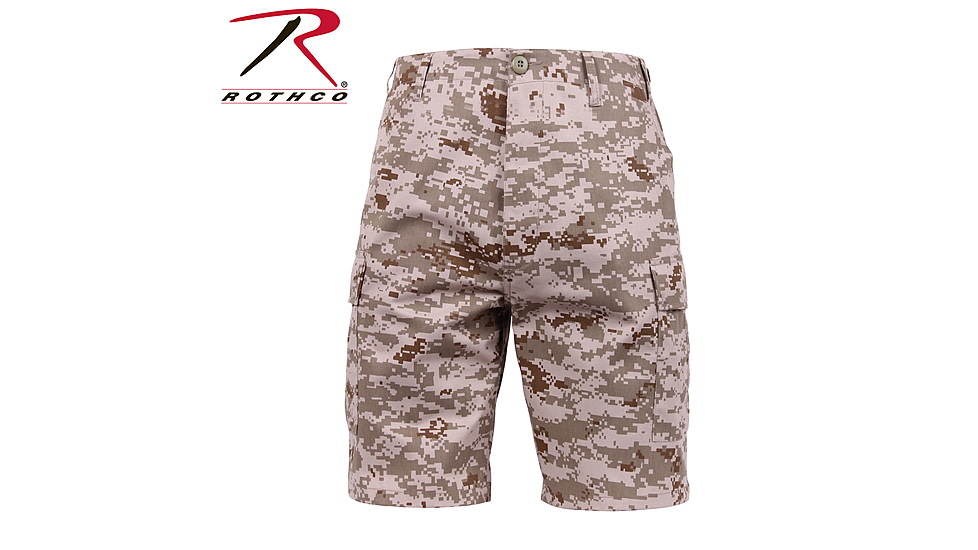 Rothco Camo BDU Shorts, Tiger Stripe Camo, Small, 7085-TigerStripeCamo-S