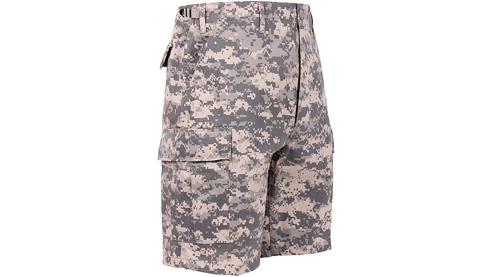 Rothco Camo BDU Shorts, ACU Digital Camo, Large, 65312-ACUDigitalCamo-L