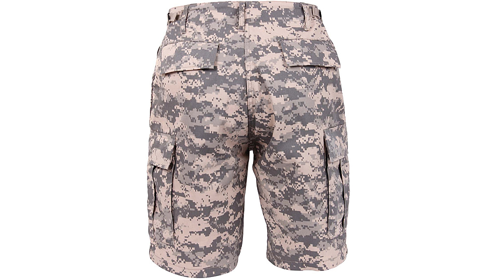 Rothco Camo BDU Shorts, ACU Digital Camo, Large, 65312-ACUDigitalCamo-L