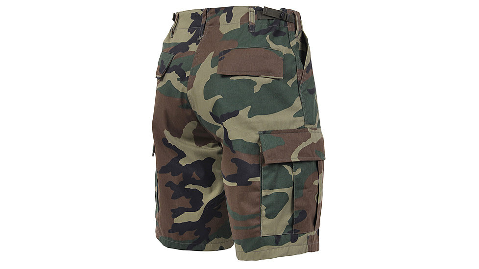Rothco Camo BDU Shorts, Tiger Stripe Camo, Small, 7085-TigerStripeCamo-S