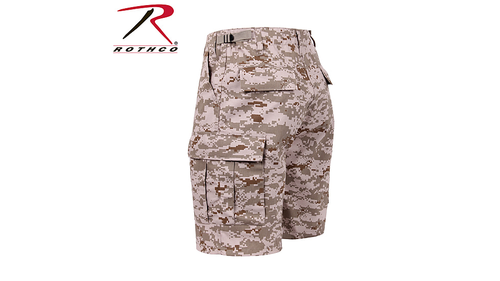 Rothco Camo BDU Shorts, Tiger Stripe Camo, Small, 7085-TigerStripeCamo-S