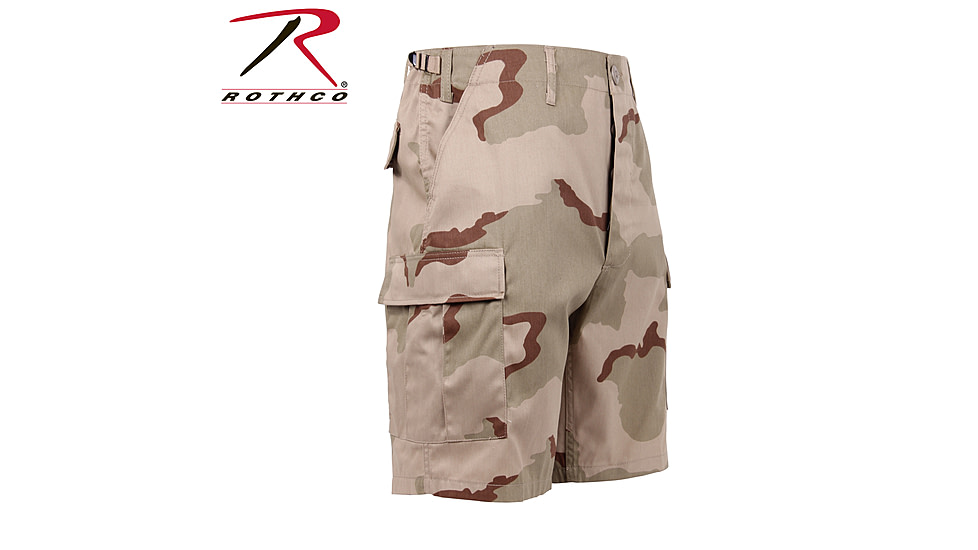 Rothco Camo BDU Shorts, Tiger Stripe Camo, Small, 7085-TigerStripeCamo-S