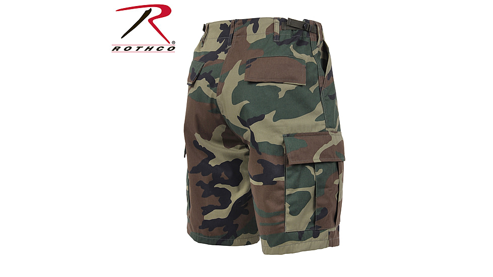 Rothco Camo BDU Shorts, Tiger Stripe Camo, Small, 7085-TigerStripeCamo-S