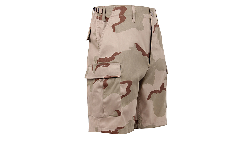 Rothco Camo BDU Shorts, Tiger Stripe Camo, Small, 7085-TigerStripeCamo-S