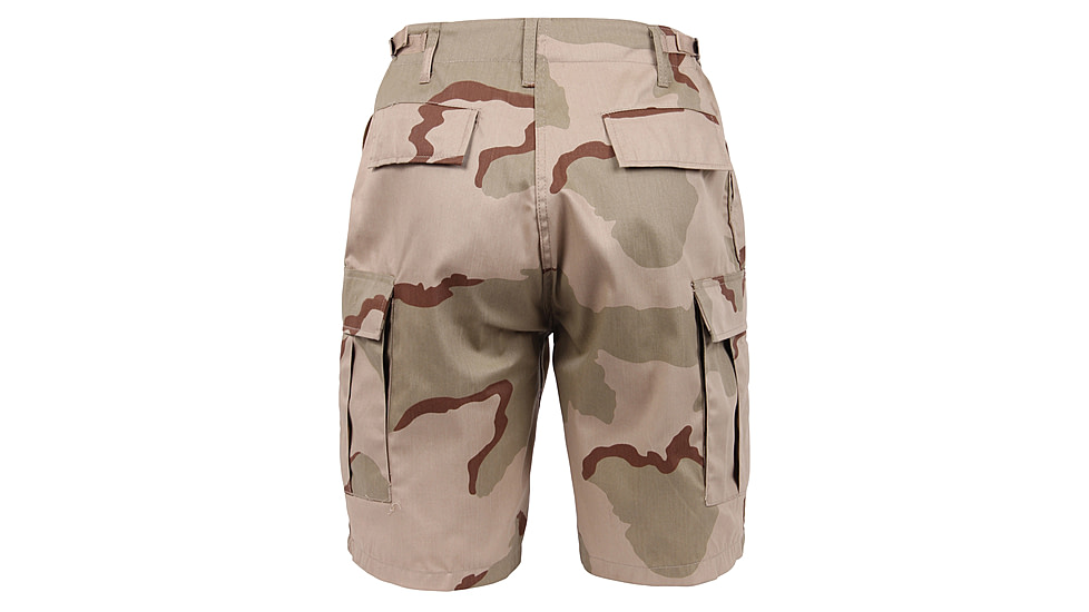 Rothco Camo BDU Shorts, Tiger Stripe Camo, Small, 7085-TigerStripeCamo-S