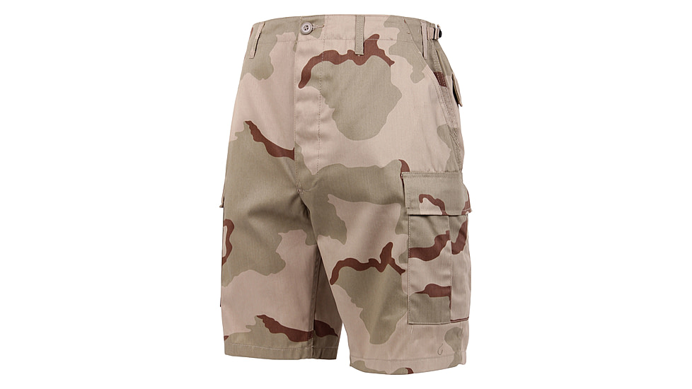 Rothco Camo BDU Shorts, Tiger Stripe Camo, Small, 7085-TigerStripeCamo-S