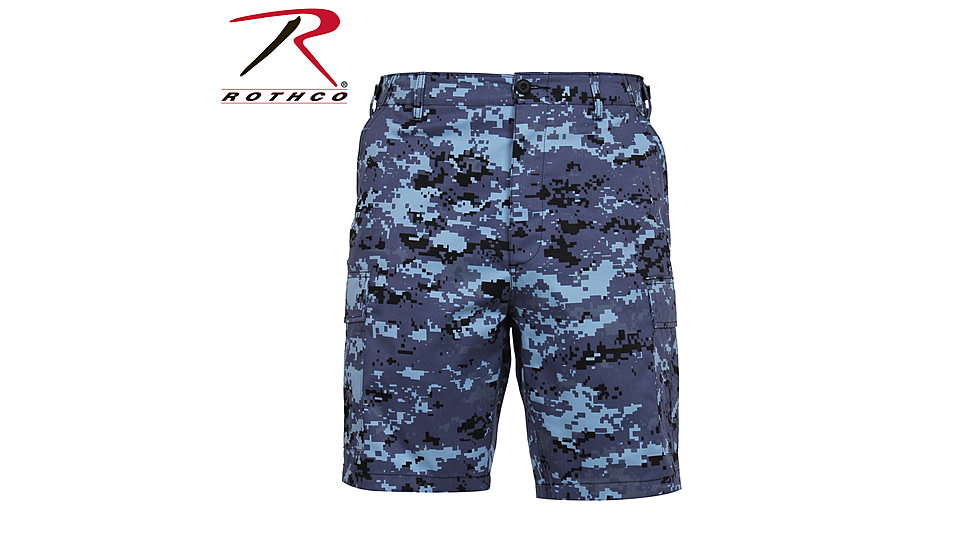 Rothco Camo BDU Shorts, Tiger Stripe Camo, Small, 7085-TigerStripeCamo-S