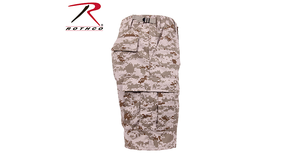 Rothco Camo BDU Shorts, Tiger Stripe Camo, Small, 7085-TigerStripeCamo-S