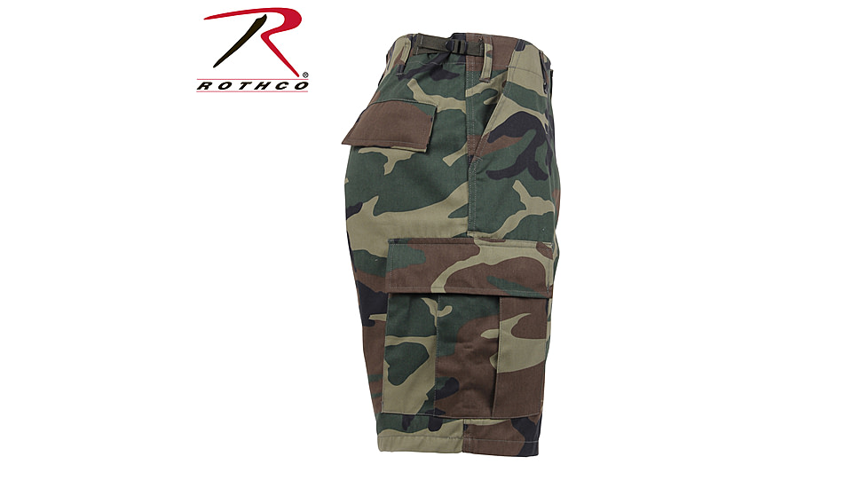 Rothco Camo BDU Shorts, Tiger Stripe Camo, Small, 7085-TigerStripeCamo-S