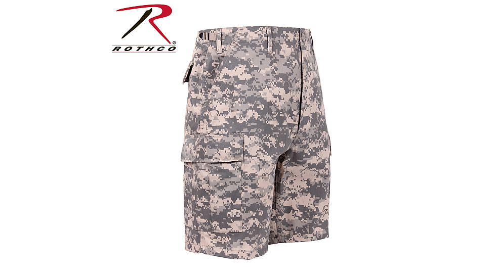 Rothco Camo BDU Shorts, Tiger Stripe Camo, Small, 7085-TigerStripeCamo-S
